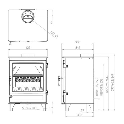 charlton-jenrick-purevision-heritage-5kw-rechte-deur-excl-pootjes-line_image