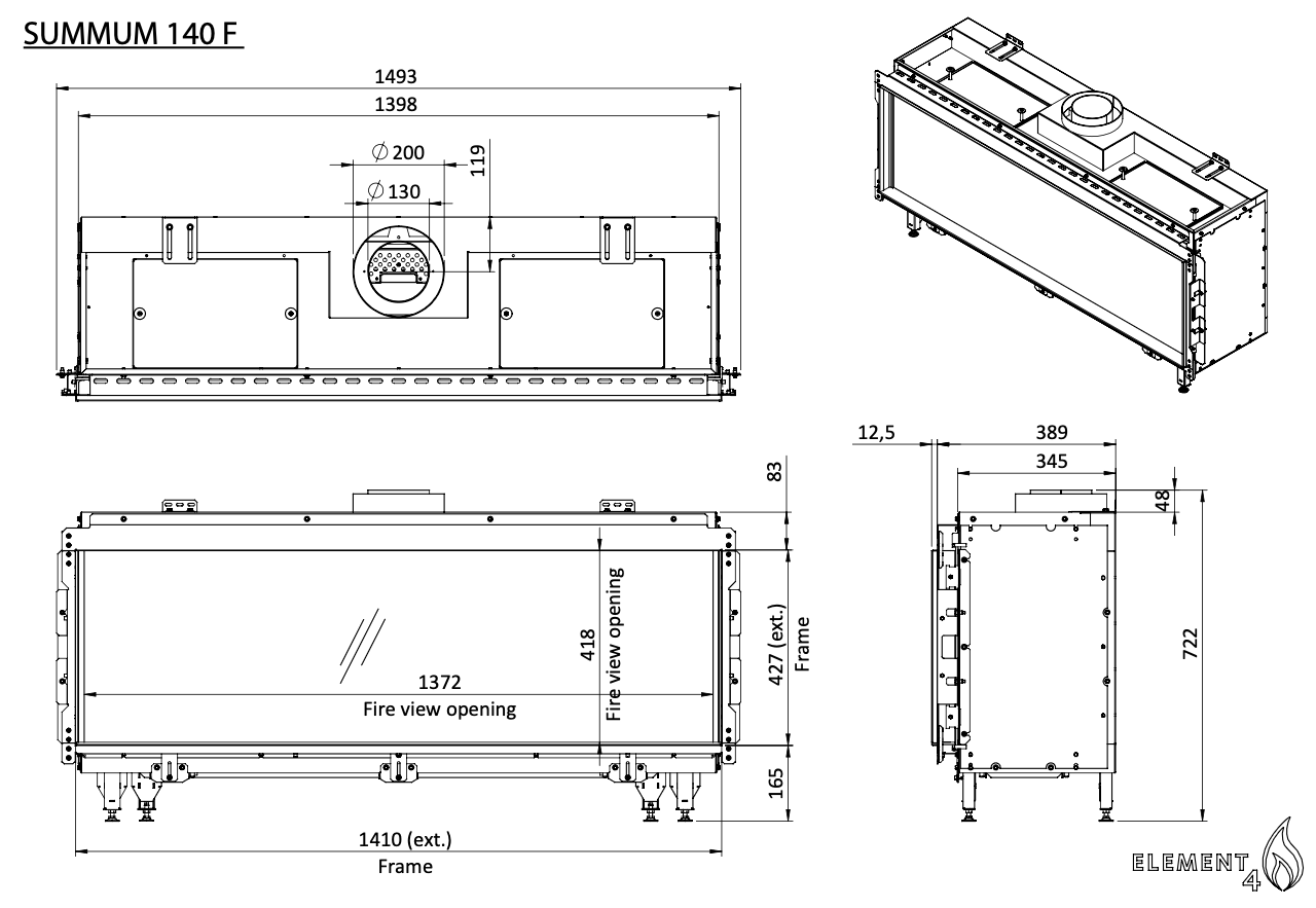 Element4 Summum 140 front Bio-line_image element4-summum-140-front-bio-line_image