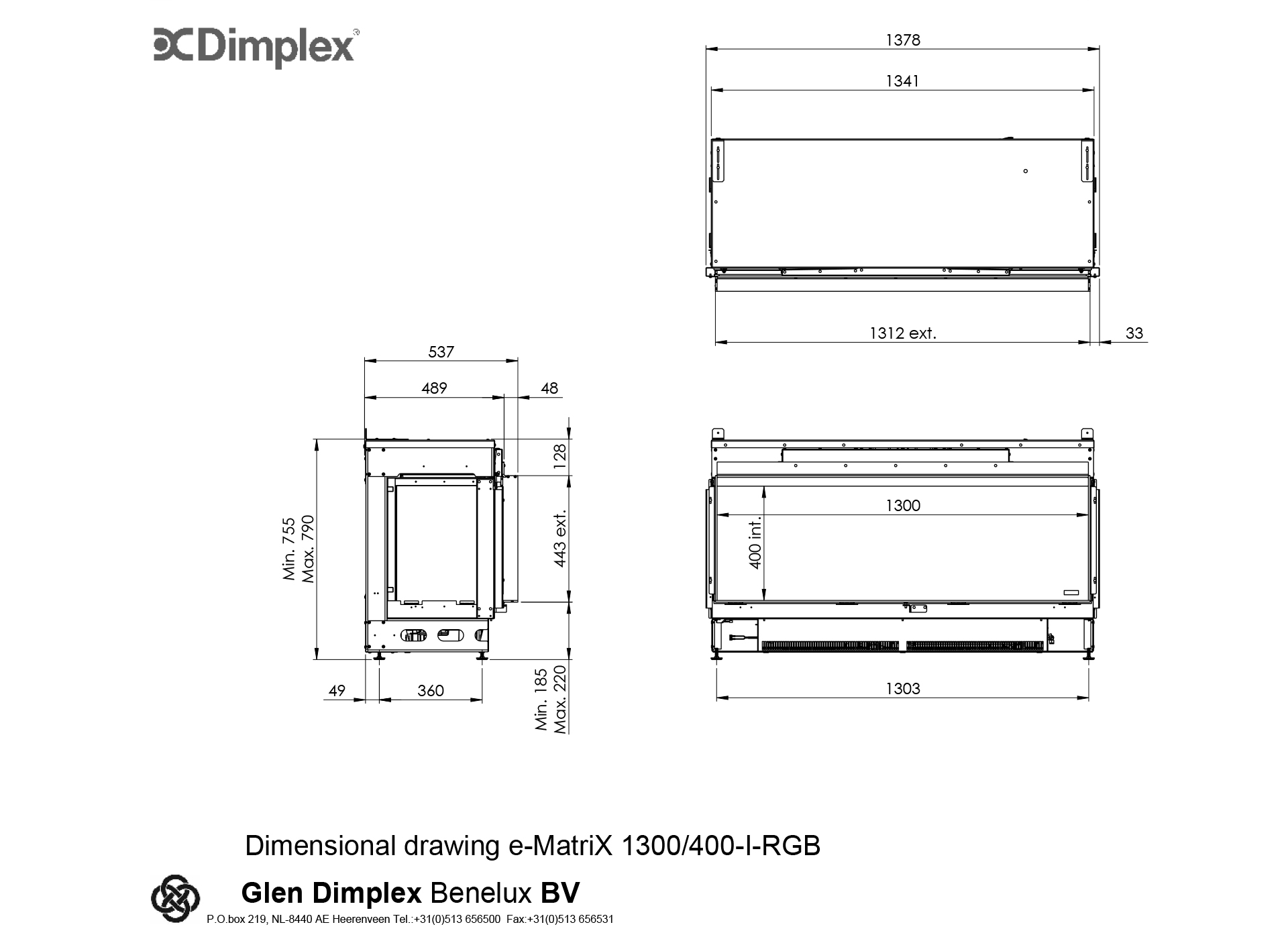 Dimplex e-MatriX 1300/400 I Front-line_image dimplex-e-matrix-1300-400-i-front-line_image